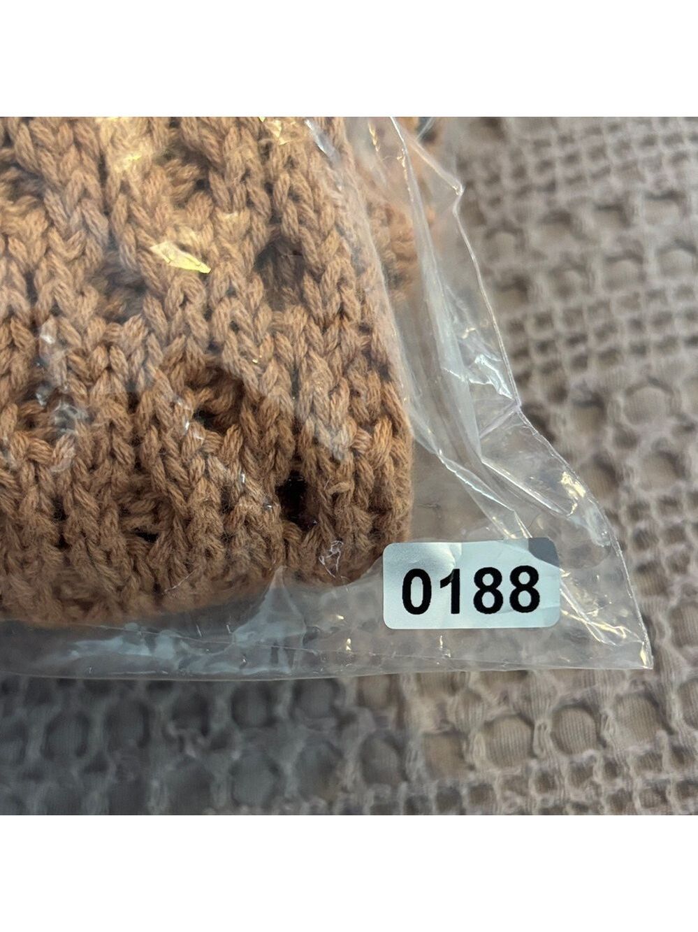 Aerie Tan Oversized Open Knit Polo Sweater [MEL0188] - Picture 8 of 8